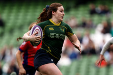 Maddy Aberg runs in her teams third try 28/4/2024