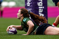 Maddy Aberg scores her teams third try 28/4/2024