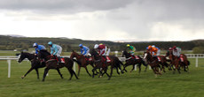 A view of the runners and riders in the race 29/4/2016