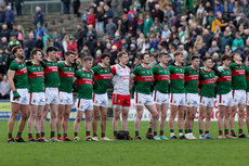 Mayo stand for the National Anthem 17/3/2024
