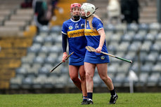 Karen Kennedy and Niamh Treacy celebrate after the game 9/3/2024