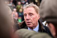 Harry Redknapp with the media after winning with Shakem Up’Arry 14/3/2024