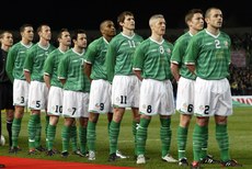 Republic of Ireland team 18/2/2004 