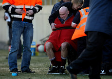 Darren Mullahy injured 17/1/2010