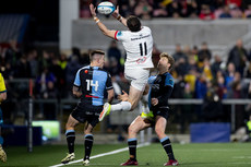 Jacob Stockdale catches the ball 19/4/2024
