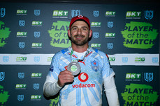 Willie Le Roux with the Player of the Match award 23/3/2024