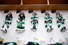 A view of the Benetton changing room ahead of the game 23/3/2024