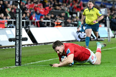 Seán O’Brien scores his team's second try 22/3/2024
