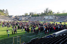 A general view of St. Tiernach's Park after the game 27/4/2024