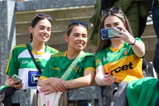 Donegal fans taking a selfie before the game 28/4/2024