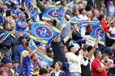 DHL Stormers fans celebrates a try 23/3/2024