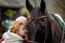 David Casey and his daughter Grace with Galopin Des Champs 19/3/2024