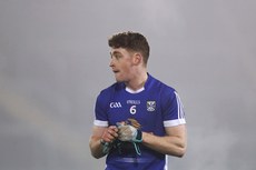 Ciaran Brady dejected at the end of the game 10/1/2018