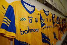 A view of a Roscommon jersey in dressing room 21/4/2024