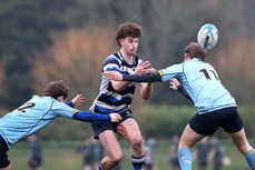 Rory King is tackled by Baptiste Piquee 10/3/2024