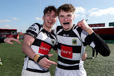 Harry Galvin Carty and Daniel Murphy celebrate after the game 20/3/2024