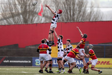 Conor McLoughlin wins a line-out 20/3/2024