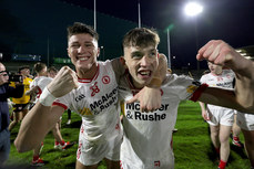 Ruairí McHugh celebrates after the game with Gavin Potter 1/5/2024 