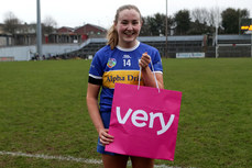Eimear McGrath receives the Player of the Match award 9/3/2024