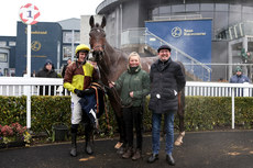 Paul Townend celebrates with the winning connections 10/3/2024