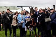 Rachael Blackmore winning connections celebrate after winning with Captain Guinness 13/3/2024