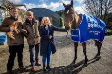 Sharon McHugh, Willie Mullins and Peter Roe 19/3/2024