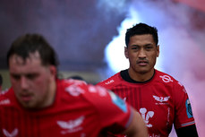 Vaea Fifita takes to the pitch before the game 26/4/2024