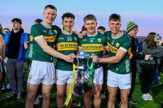 Fionn Murphy, Paddy Lane, Darragh O’Connor and Maidhcí Lynch celebrate 1/5/2024 