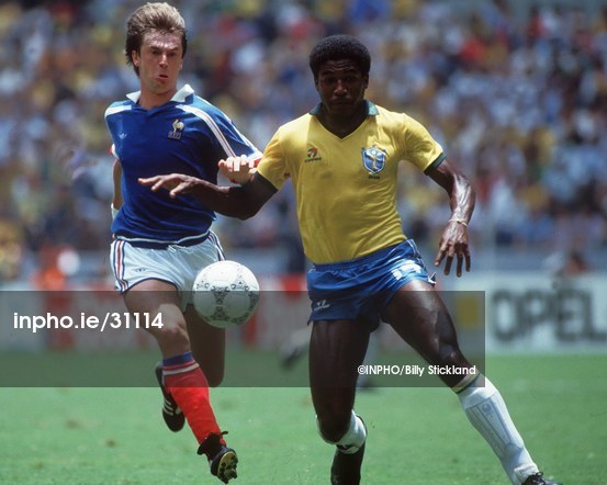 World Cup 1986: France v Brazil