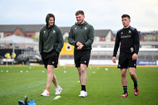 Connacht Rugby arrive for the game 27/04/2024