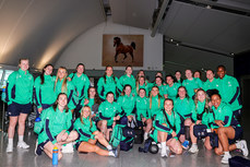 The Ireland team at Dublin Airport 20/03/2024