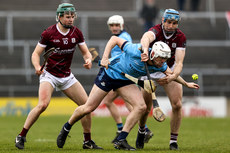 Conor Donohoe is tackled by Gavin Lee and Conor Cooney 10/3/2024