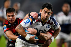 Bryce Heem is tackled by Willi Heinz 23/3/2024 