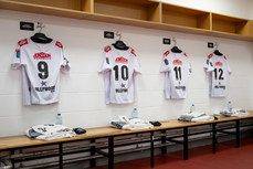 A view of the Hollywoodbets Sharks’ changing room before the game 26/4/2024