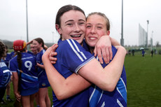 Rachel Murphy celebrates after the game with Aisling Cussen 13/3/2024