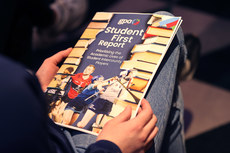 A view of the Student First Report 18/4/2024
