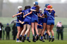 Coláiste Choilm celebrate at the final whistle 13/3/2024