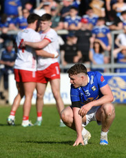 Cormac O'Reilly dejected at the end of the game 21/4/2024