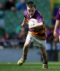 A view of the action at the Aviva Minis National Rugby Festival 21/4/2024