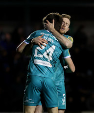 Sean Hoare and Johnny Kenny celebrate after the game 15/3/2024