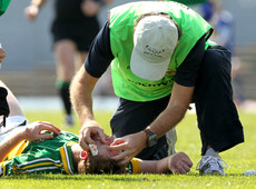 Colm Cooper with an eye injury 11/4/2010