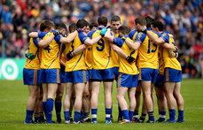 The Roscommon team huddle 8/6/2014
