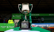 A view of the Senior C Schools Cup trophy 13/3/2024