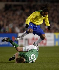Ronaldinho and Jason McAteer 18/2/2004 