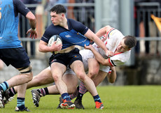 Christopher Thomas is tackled by Stephen O'Shaughnessy 28/4/2024