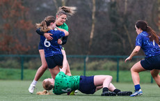Erin King and Eve Kehoe tackle Robyn O'Connor 13/3/2024