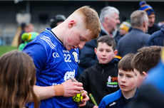 Shane Meehan signing a young fans sliotar after the game 10/3/2024