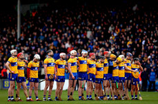 Clare stand for the national anthem 24/3/2024