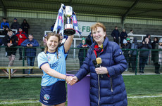  Niamh Gleeson lifts the cup 23/3/2024
