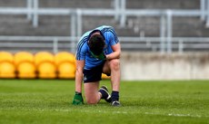 Colm Basquel dejected at the end of the game 16/4/2016
